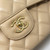 Chanel Classic Jumbo Double Flap Beige Quilted Caviar with gold hardware