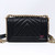 VAN CLEEF 
ARPELS Chanel Small Le Boy 19S Black Chevron Caviar with shiny light gold hardware 