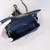 VAN CLEEF 
ARPELS Chanel Classic Mini Rectangular 18S Pearly Dark Blue Quilted Caviar with light gold hardware 