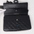 VAN CLEEF 
ARPELS Chanel Reissue Double Flap 226 So Black Quilted Calfskin with shiny black hardware 