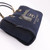 VAN CLEEF 
ARPELS Chanel Deauville 19A Dark Blue Mixed Fibers Lurex Canvas with gold hardware 