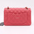 Chanel Classic Small Double Flap 19B Rose/Pink Quilted Caviar with light gold hardware