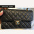 VAN CLEEF & ARPELS Chanel Classic Small Double Flap Black Quilted Caviar with gold hardware-1653436445 