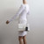 VAN CLEEF 
ARPELS Chanel Coco Handle 20K Iridescent White Quilted Caviar with shiny light gold hardware 