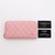VAN CLEEF 
ARPELS Chanel Classic Zipped Wallet 19S Iridescent Pink Quilted Caviar with light gold hardware 
