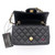 VAN CLEEF & ARPELS Chanel Classic Mini Rectangular 19S Black Quilted Lambskin with brushed gold hardware-1653437158 