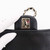 VAN CLEEF 
ARPELS Copy of 20% Non- refundablPartial payment: Classic Mini rectangular 17B Black Quilted Caviar with light gold hardware 
