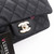 VAN CLEEF 
ARPELS Copy of 20% Non- refundablPartial payment: Classic Mini rectangular 17B Black Quilted Caviar with light gold hardware 