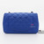 Chanel Classic Mini Rectangular 16C Blue Cobalt Quilted Caviar with ruthenium hardware