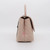 VAN CLEEF 
ARPELS Chanel Coco Handle 20A Beige/Pink Chevron Caviar with shiny light gold hardware 