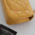 Chanel Classic Mini Rectangular Mustard Yellow Quilted Caviar with brushed gold hardware hardware