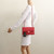 Chanel Classic Small Double Flap 19B Red Quilted Caviar with light gold hardware