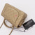VAN CLEEF 
ARPELS Chanel Mini Rectangular with top handle 21S Gold Quilted Caviar with brushed gold hardware 