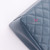VAN CLEEF 
ARPELS Chanel Grand Shopping Tote GST 14A Blue Quilted Caviar with silver hardware 
