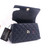 VAN CLEEF 
ARPELS Chanel Mini Coco Handle 21P Navy Quilted Caviar with lizard embossed handle and light gold hardware 