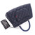 VAN CLEEF 
ARPELS Chanel Mini Coco Handle 21P Navy Quilted Caviar with lizard embossed handle and light gold hardware 
