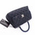 VAN CLEEF 
ARPELS Chanel Mini Coco Handle 21P Navy Quilted Caviar with lizard embossed handle and light gold hardware 