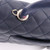 VAN CLEEF 
ARPELS Chanel Mini Coco Handle 21P Navy Quilted Caviar with lizard embossed handle and light gold hardware 