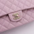Chanel Classic Medium Double Flap 21S Rose Clair/Light Pink Quilted Caviar with light gold hardware