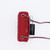 VAN CLEEF & ARPELS Partial payment: Chanel Classic Mini Rectangular 18C Deep Red Quilted Caviar Silver hardware 