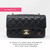 VAN CLEEF & ARPELS IN SEARCH OF Chanel Classic Mini Rectangular Black Quilted or Chevron Caviar with light gold hardware 