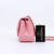 VAN CLEEF 
ARPELS Chanel Classic Mini Square 21S Light Pink Quilted Lambskin with light gold hardware 