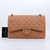 VAN CLEEF & ARPELS Chanel Classic Jumbo Double Flap 18S Caramel/Dark Beige Quilted Caviar with light gold hardware 