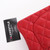 VAN CLEEF 
ARPELS Chanel Classic Small Double Flap 19B Red Quilted Caviar with light gold hardware-1653442519 