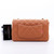 VAN CLEEF & ARPELS Chanel Classic Mini Rectangular 21P Dark Brown/Caramel Quilted Lambskin with light gold hardware 