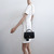 VAN CLEEF 
ARPELS Chanel Mini Rectangular with top handle 21S Black Quilted Caviar with brushed gold hardware 