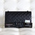 VAN CLEEF & ARPELS Chanel Reissue 226 19K So Black Quilted Calfskin with shiny black hardware 