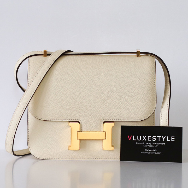 Hermes Constance 18 Nata Epsom Gold Hardware