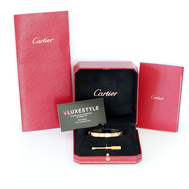 CARTIER Cartier Love Bracelet Yellow Gold 17 