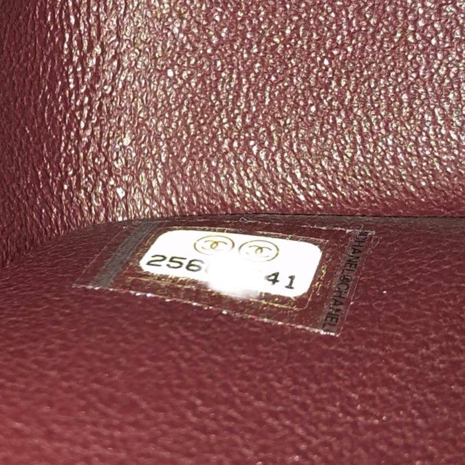 VAN CLEEF & ARPELS Classic Black Medium Caviar with silver hardware 