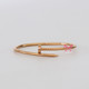 CARTIER Small Juste Un Clou Bracelet 18K Rose Gold 16 