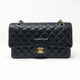 Chanel Classic Black Medium Double Flap Caviar with gold hardware