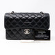 Chanel Classic Small Double Flap Black Quilted Caviar with Silver Hardware