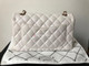 VAN CLEEF & ARPELS Non-refundable deposit time reserve: Chanel Classic Small 19B White Quilted Caviar with light gold hardware 