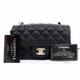 VAN CLEEF 
ARPELS Copy of 20% Non- refundablPartial payment: Classic Mini rectangular 17B Black Quilted Caviar with light gold hardware 