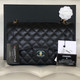 Chanel Classic Jumbo Double Flap Black Quilted Caviar with gold hardware-1653437661-1653437662