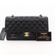 Chanel Classic Medium Double Flap Black Quilted Caviar with gold hardware-1653438581