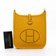 VAN CLEEF 
ARPELS Hermes Evelyne 16 TPM Jaune Ambre Taurillon Clemence with gold hardware 