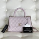 VAN CLEEF & ARPELS Chanel Mini/Small Coco Handle 20A Lilac Quilted Caviar with light gold hardware-1653442677 