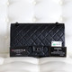 VAN CLEEF & ARPELS Chanel Reissue 226 19K So Black Quilted Calfskin with shiny black hardware 