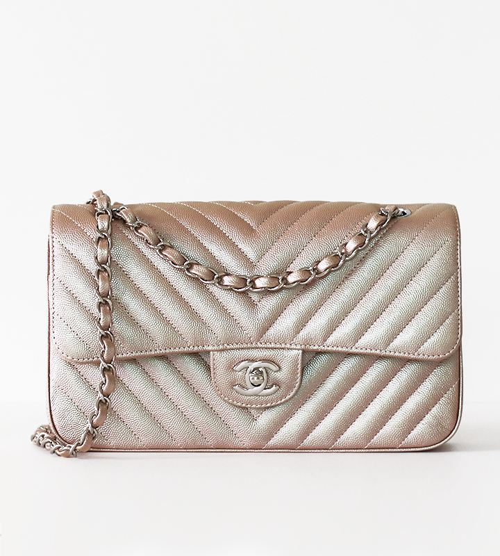 CHANEL IRIDESCENT BAGS
