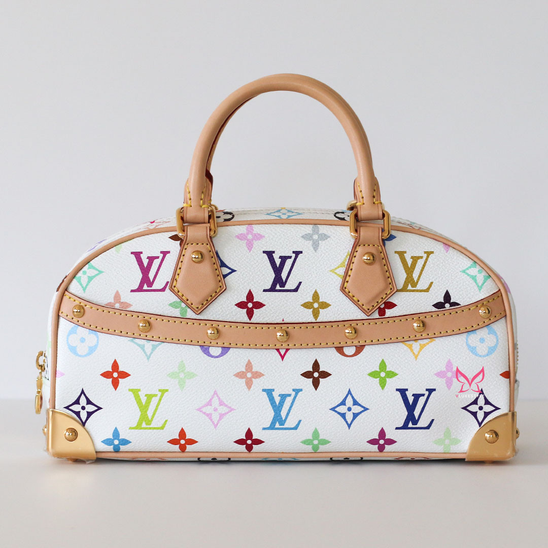 【最終セール】 LOUIS VUITTON レザータグ MURAKAMI 👜 Louis Vuitton x Takashi Murakami Sac Retro ✨ Monogram