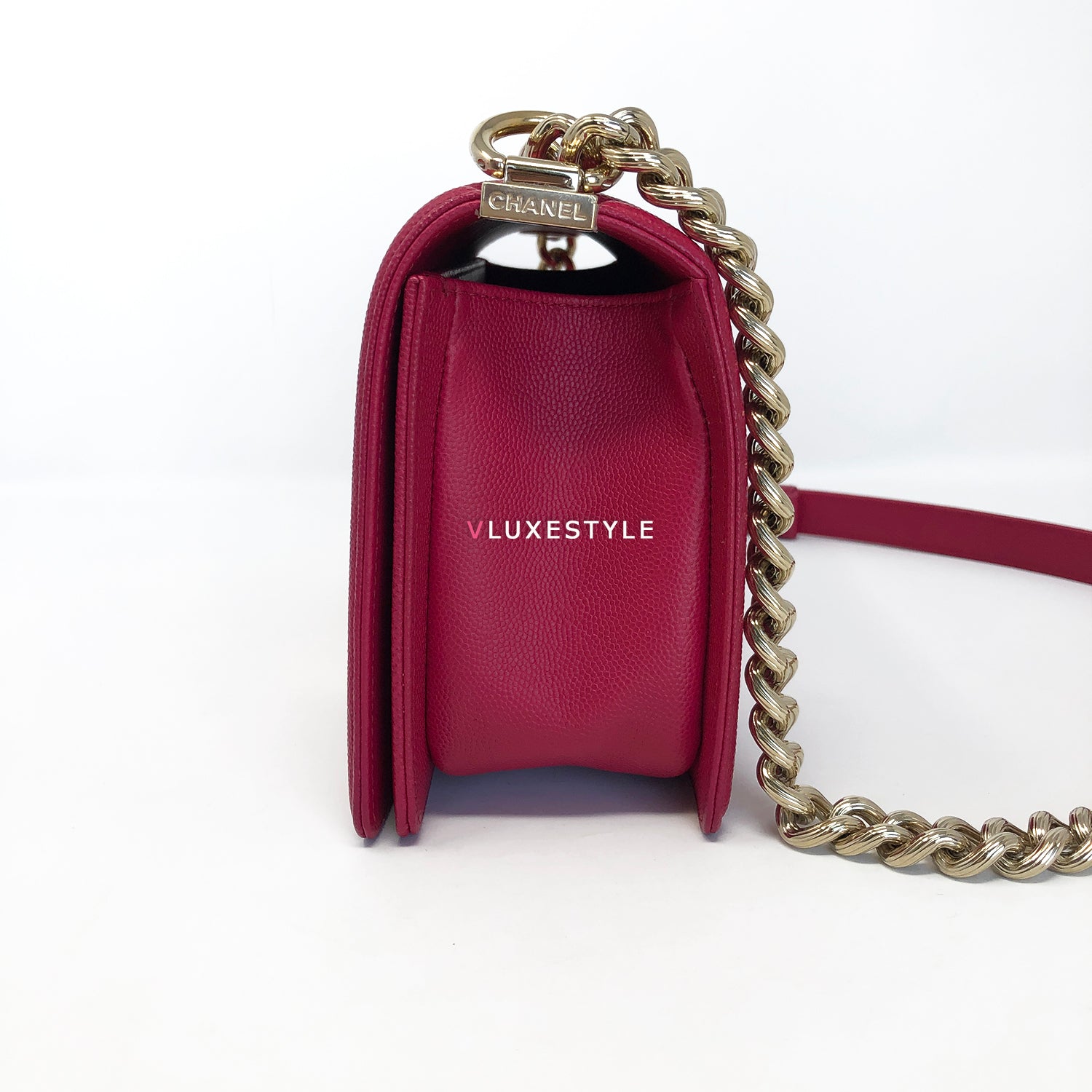 Chanel Boy Mini Paris-Versailles bag Purple Lavender Gold hardware Leather  ref.258638 - Joli Closet