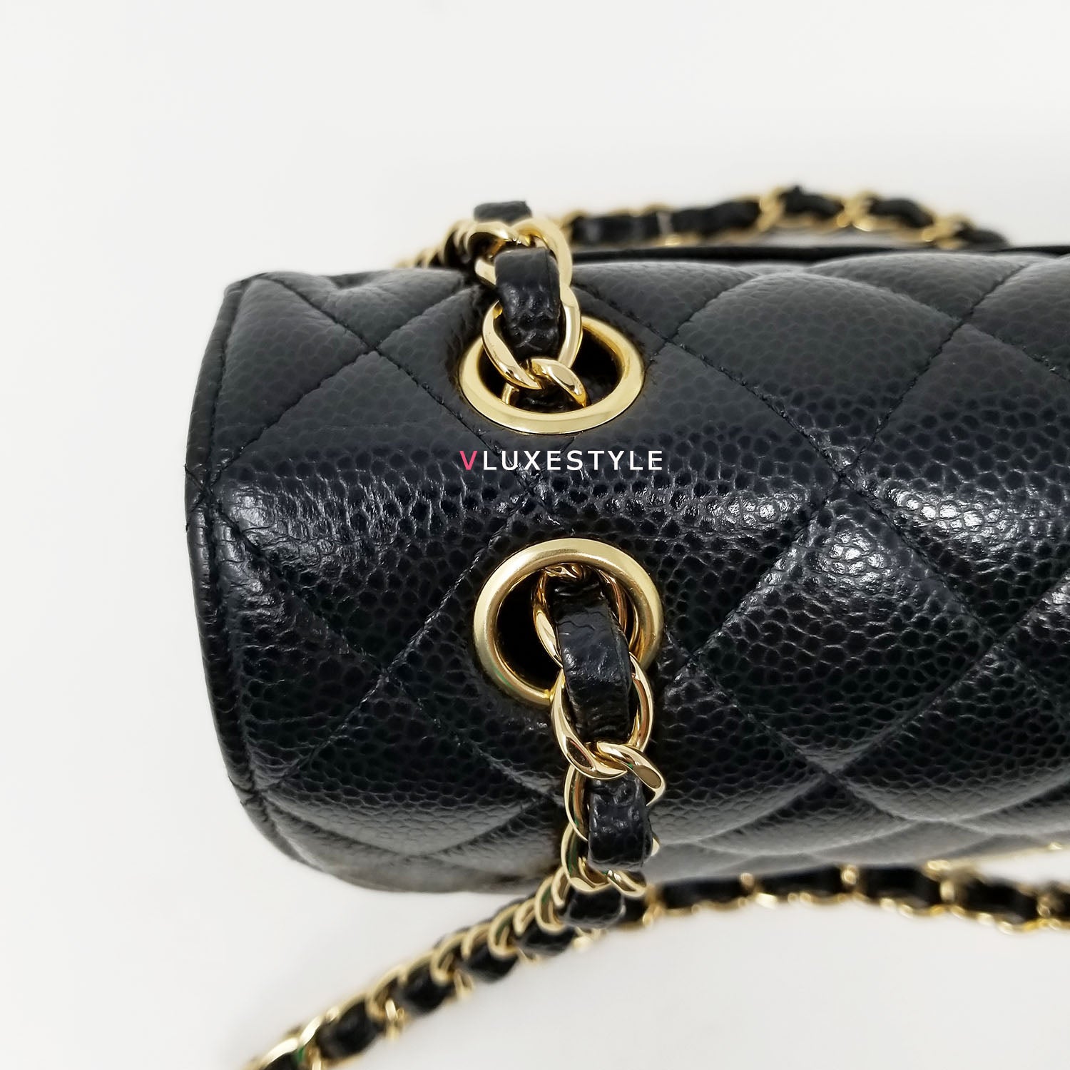 Chanel Classic Small Double Flap Black Caviar with gold hardware