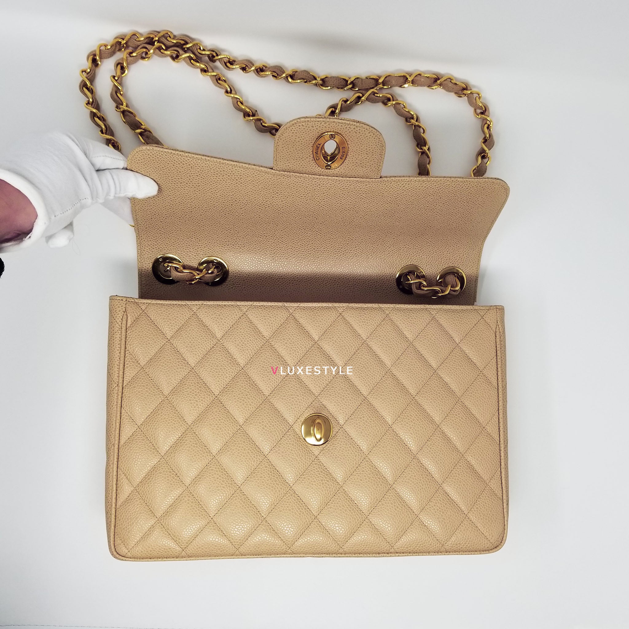 🛑Rare 1970 Vintage Chanel 24K Double Flap Quilted Canvas Chain Bag,  Luxury, Bags & Wallets on Carousell
