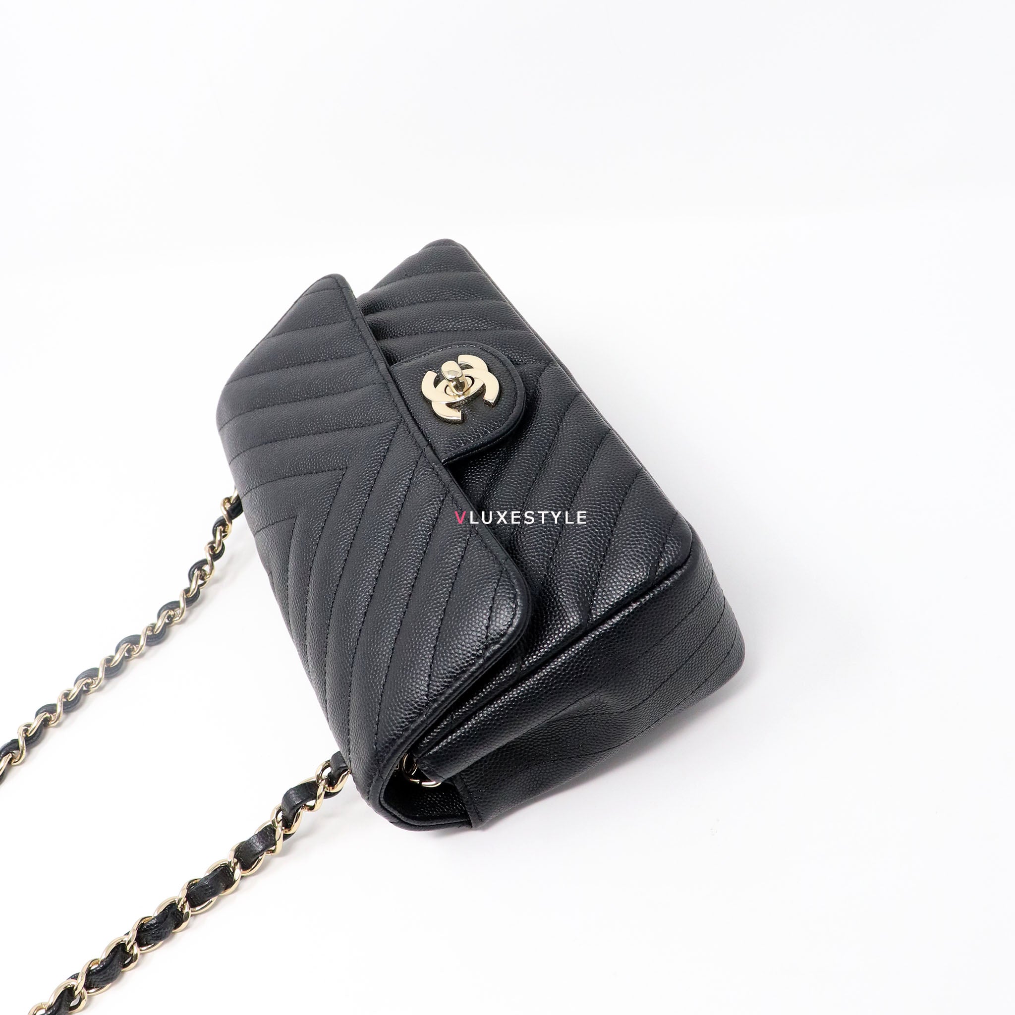 Classic Rectangular Mini Chevron Flap Bag » Luxury Fashion Rentals